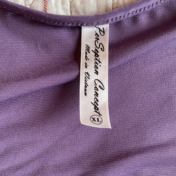 Pretty Purple Blouse - Picture 3 of 3